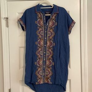 Johnny Was Denim Dress